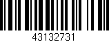 Código de barras (EAN, GTIN, SKU, ISBN): '43132731'