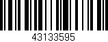 Código de barras (EAN, GTIN, SKU, ISBN): '43133595'