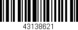 Código de barras (EAN, GTIN, SKU, ISBN): '43138621'