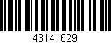 Código de barras (EAN, GTIN, SKU, ISBN): '43141629'