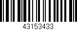 Código de barras (EAN, GTIN, SKU, ISBN): '43153433'