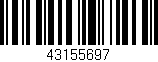 Código de barras (EAN, GTIN, SKU, ISBN): '43155697'