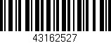 Código de barras (EAN, GTIN, SKU, ISBN): '43162527'