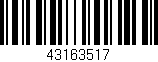 Código de barras (EAN, GTIN, SKU, ISBN): '43163517'