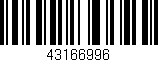 Código de barras (EAN, GTIN, SKU, ISBN): '43166996'