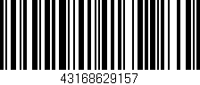 Código de barras (EAN, GTIN, SKU, ISBN): '43168629157'