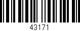 Código de barras (EAN, GTIN, SKU, ISBN): '43171'