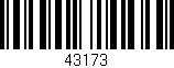 Código de barras (EAN, GTIN, SKU, ISBN): '43173'
