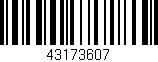 Código de barras (EAN, GTIN, SKU, ISBN): '43173607'