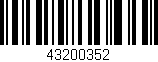 Código de barras (EAN, GTIN, SKU, ISBN): '43200352'