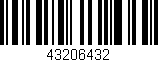 Código de barras (EAN, GTIN, SKU, ISBN): '43206432'