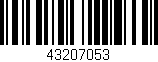Código de barras (EAN, GTIN, SKU, ISBN): '43207053'