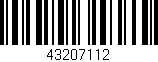 Código de barras (EAN, GTIN, SKU, ISBN): '43207112'