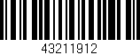 Código de barras (EAN, GTIN, SKU, ISBN): '43211912'