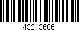 Código de barras (EAN, GTIN, SKU, ISBN): '43213686'