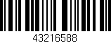 Código de barras (EAN, GTIN, SKU, ISBN): '43216588'