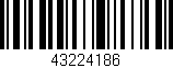 Código de barras (EAN, GTIN, SKU, ISBN): '43224186'