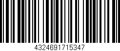 Código de barras (EAN, GTIN, SKU, ISBN): '4324691715347'