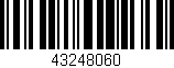 Código de barras (EAN, GTIN, SKU, ISBN): '43248060'