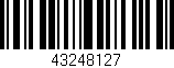 Código de barras (EAN, GTIN, SKU, ISBN): '43248127'