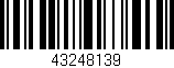 Código de barras (EAN, GTIN, SKU, ISBN): '43248139'