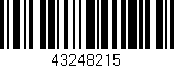 Código de barras (EAN, GTIN, SKU, ISBN): '43248215'