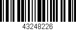 Código de barras (EAN, GTIN, SKU, ISBN): '43248226'