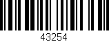 Código de barras (EAN, GTIN, SKU, ISBN): '43254'