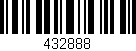 Código de barras (EAN, GTIN, SKU, ISBN): '432888'