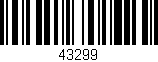 Código de barras (EAN, GTIN, SKU, ISBN): '43299'
