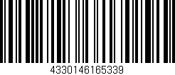 Código de barras (EAN, GTIN, SKU, ISBN): '4330146165339'