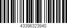 Código de barras (EAN, GTIN, SKU, ISBN): '43396323940'
