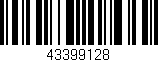 Código de barras (EAN, GTIN, SKU, ISBN): '43399128'
