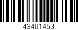 Código de barras (EAN, GTIN, SKU, ISBN): '43401453'