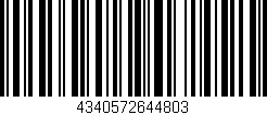 Código de barras (EAN, GTIN, SKU, ISBN): '4340572644803'