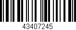 Código de barras (EAN, GTIN, SKU, ISBN): '43407245'