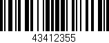 Código de barras (EAN, GTIN, SKU, ISBN): '43412355'