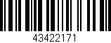 Código de barras (EAN, GTIN, SKU, ISBN): '43422171'