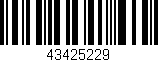 Código de barras (EAN, GTIN, SKU, ISBN): '43425229'