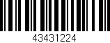 Código de barras (EAN, GTIN, SKU, ISBN): '43431224'