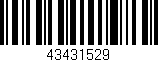 Código de barras (EAN, GTIN, SKU, ISBN): '43431529'