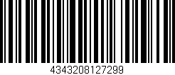 Código de barras (EAN, GTIN, SKU, ISBN): '4343208127299'