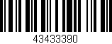 Código de barras (EAN, GTIN, SKU, ISBN): '43433390'