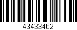 Código de barras (EAN, GTIN, SKU, ISBN): '43433462'