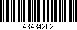 Código de barras (EAN, GTIN, SKU, ISBN): '43434202'
