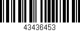 Código de barras (EAN, GTIN, SKU, ISBN): '43436453'