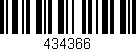 Código de barras (EAN, GTIN, SKU, ISBN): '434366'