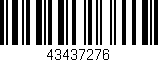 Código de barras (EAN, GTIN, SKU, ISBN): '43437276'