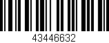 Código de barras (EAN, GTIN, SKU, ISBN): '43446632'