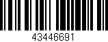 Código de barras (EAN, GTIN, SKU, ISBN): '43446691'